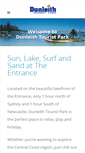 Mobile Screenshot of dunleithtouristpark.com.au